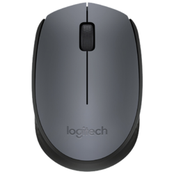 logitech 罗技 Logitech）M170(M171)无线光电鼠标 笔记本电脑台式机家用商务办公鼠标 对称鼠标 灰色