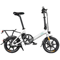 FIIDO D3S 电动自行车 TDT005Z 36V10.5Ah锂电池 白色 三星变速版