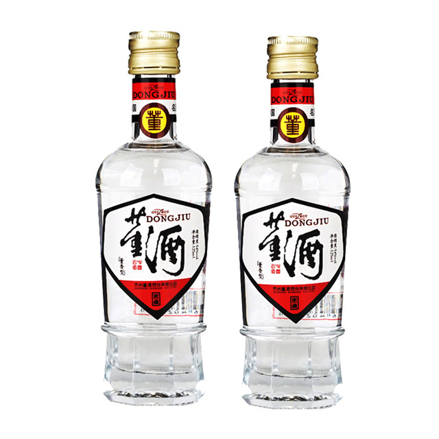 淘金币可用：董酒 复刻 白标 54%vol 董香型白酒 430ml*2瓶