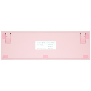 VARMILO 阿米洛 MY68NL 68键 有线机械键盘 粉白色 Cherry静音黑轴 无光