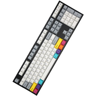 VARMILO 阿米洛 VA108M 108键 有线机械键盘 灰白黑 cherry速度银轴 无光