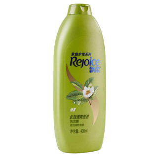 Rejoice 飘柔 家庭护理系列绿茶长效清爽去油洗发露 400ml