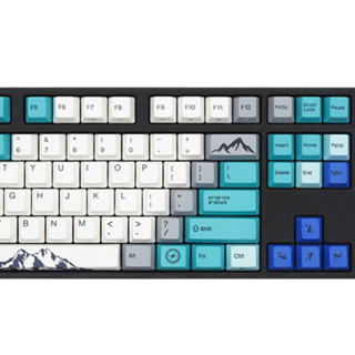 VARMILO 阿米洛 VA108M 108键 有线机械键盘 山巅 Cherry红轴 单光