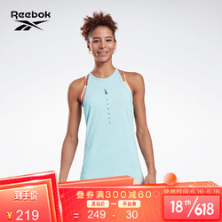 Reebok 锐步 运动健身TS AC GRAPHIC TANK女子运动背心 GI4994_蓝色 A/XS