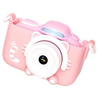 C&C 儿童数码相机 2英寸数码相机 (1600W像素 32G) 粉小猫