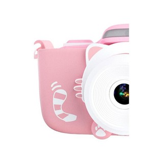 C&C 儿童数码相机 2英寸数码相机 (1600W像素 32G) 粉小猫