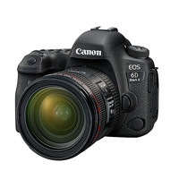 Canon 佳能 EOS 6D Mark II 全画幅 数码单反相机 黑色 EF 24-70mm F4.0 USM 变焦镜头 单镜头套机