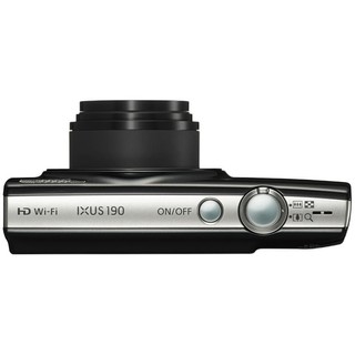 Canon 佳能 IXUS系列 IXUS 190 2.7英寸数码相机 (24mm F3.0) 黑色