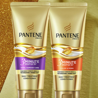 PANTENE 潘婷 3分钟奇迹系列护发素套装 (多效修护180ml+补水保湿180ml)