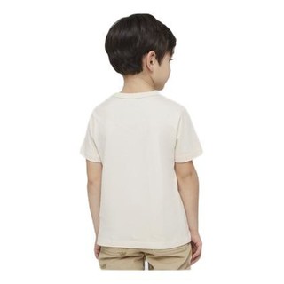 Gap 盖璞 布莱纳小熊系列 681413 男童短袖T恤 灰白色 100cm