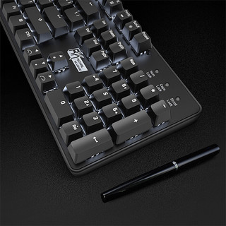 ROYAL KLUDGE RK920C 104键 有线机械键盘 黑色 Cherry青轴 单光