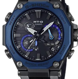 CASIO 卡西欧 G-SHOCK系列 51毫米电波腕表 MTG-B2000B-1A2P