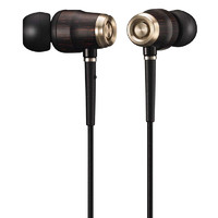 JVC 杰伟世 HA-FX750 入耳式有线耳机 黑金 3.5mm