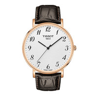 TISSOT 天梭 Tissot 天梭 魅时系列皮带男士石英表手表 T109.610.36.032.00