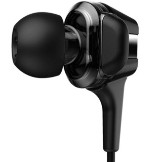 JVC 杰伟世 HA-FXT100 入耳式动圈有线耳机 黑色 3.5mm