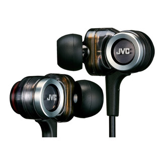 JVC 杰伟世 HA-FXZ100 入耳式动圈有线耳机 黑银色 3.5mm