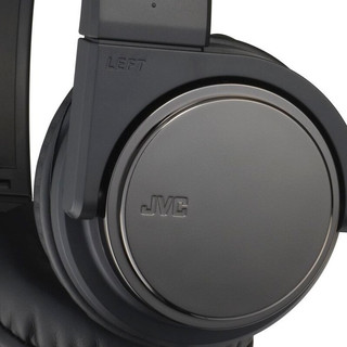 JVC 杰伟世 HA-S500 耳罩式头戴式有线耳机 黑色 3.5mm