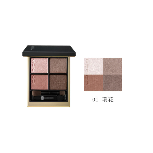 Suqqu 苏酷晶采盈致眼彩盘 01瑞花6 2g 报价价格评测怎么样 什么值得买