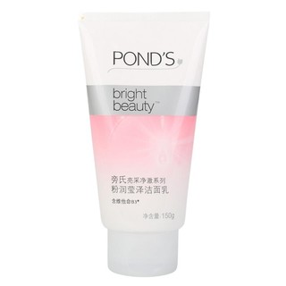 POND'S 旁氏 亮采净澈系列粉润莹泽洁面乳 150g