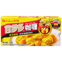 House 好侍 百梦多咖喱100g/盒*2 咖喱块 原味 日式风味块状 调味料