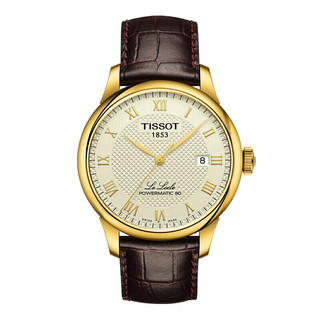 TISSOT 天梭 力洛克系列 39.3毫米自动上链腕表 T006.407.36.263.00