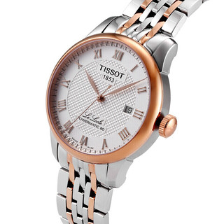 TISSOT 天梭 力洛克系列 39.3毫米自动上链腕表 T006.407.22.033.00