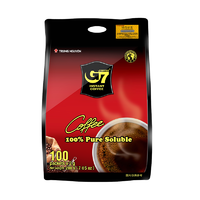 88VIP：G7 COFFEE 中原咖啡 G7美式纯黑咖啡粉 2g*100条