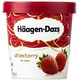  PLUS会员、有券的上：Häagen·Dazs 哈根达斯 草莓口味 冰淇淋 100ml　