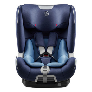 babyFirst 宝贝第一 Babyfirst）汽车儿童安全座椅 9个月-12岁 isofix接口 耀至(R542B) 幻影蓝