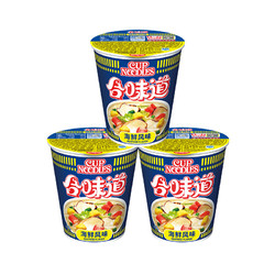 NISSIN 日清食品 日清 方便面 合味道 海鲜风味 84g*3杯装