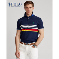 RALPH LAUREN 拉尔夫·劳伦 Ralph Lauren/拉夫劳伦男装 2021年春定制修身版型Polo衫RL13163 410-海军蓝 M