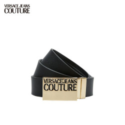 VERSACE 范思哲 Versace Jeans Couture奢侈品皮带21春夏男士腰带 可剪裁 D8YWAF32-71988 BLACK-899黑色 105