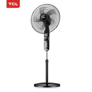 TCL 电风扇/家用落地扇/五叶低音遥控定时摇头风扇/节能工业扇