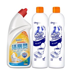 Mr Muscle 威猛先生 洁厕剂 480g*2瓶+600g*1瓶