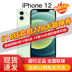Apple 苹果 iPhone 12 全网通5G手机 绿色 全网通 128G