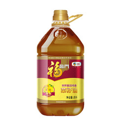 福临门 纯香菜籽油 5L/桶