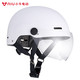 Niu Technologies 小牛电动 电动车 电瓶车 骑行配件 夏季防晒头盔 通用透气安全防护半盔 白色