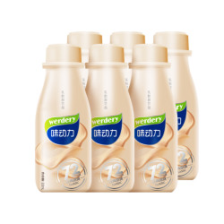 werdery味动力均瑶味动力原味乳酸菌饮品0脂肪益生菌饮料大瓶装308ml6