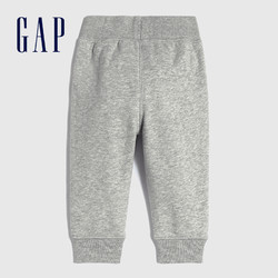 Gap 盖璞 婴儿法式圈织软卫裤690716 2021春夏新款洋气童装束脚运动裤