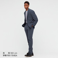 UNIQLO 优衣库 439674 男装  J 羊毛修身长裤