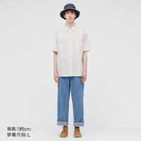 UNIQLO 优衣库 440345 男款工装格子衬衫