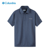 Columbia 哥伦比亚 清仓Columbia哥伦比亚T恤户外男装钛金清凉透气短袖