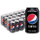 PLUS会员：pepsi 百事 乐 无糖黑罐 碳酸饮料 330ml*24罐