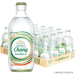 CHANG 常 泰国进口 泰象苏打水 325ml*24 Chang大象牌苏打气泡水 整箱装