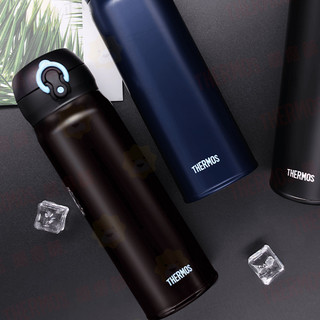 THERMOS 膳魔师 JNL-502-DPB 保温杯 500ml 耀石黑