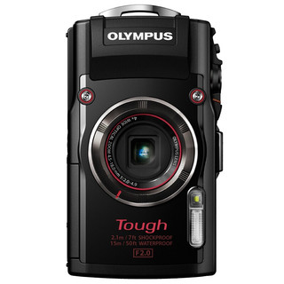 OLYMPUS 奥林巴斯 TG-4 3英寸数码相机 （4.5-18mm、F2.0) 黑色