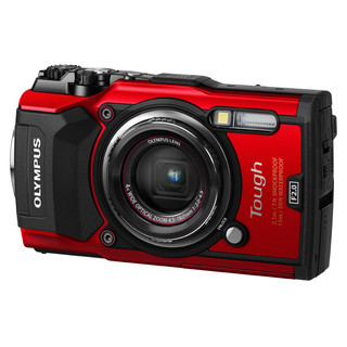 OLYMPUS 奥林巴斯 TG-5 3英寸数码相机 （4.5-18mm、F2.0) 红色