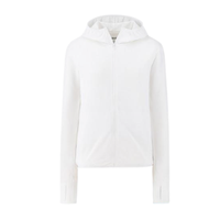 UNIQLO 优衣库 AIRism 女士连帽防晒衣 422807 白色 XS