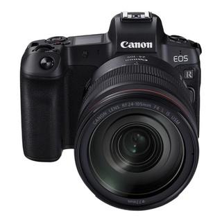 Canon 佳能 EOS R 全画幅 微单相机 黑色 RF 24-105mm F4.0 L IS USM 变焦镜头 单头套机