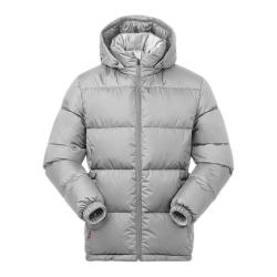 blackice黑冰羽绒服男子运动羽绒服f8905灰白m